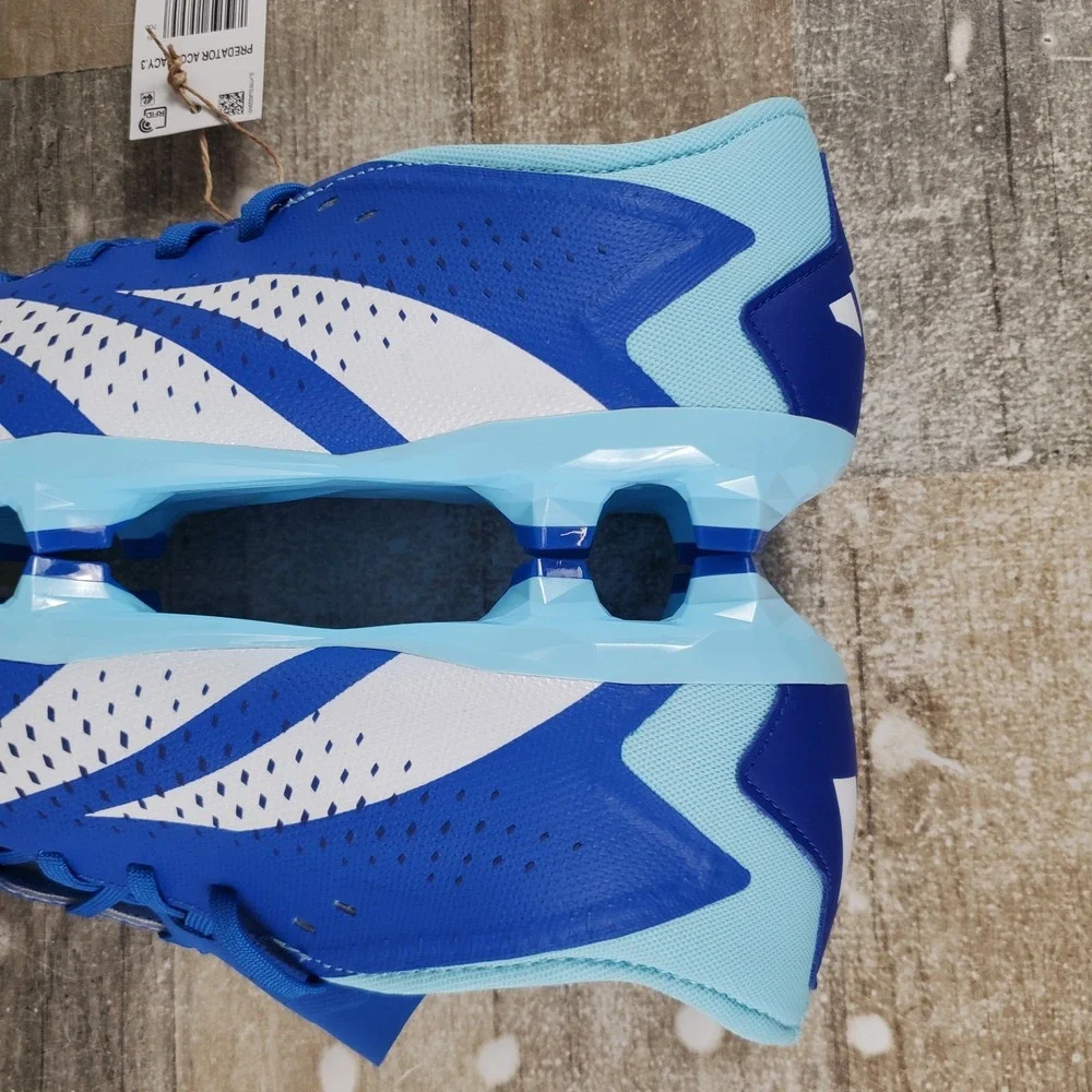 Adidas Predator Accuracy.3 Firm Ground Soccer Cleats Mens 9.5 Bright Royal NEW